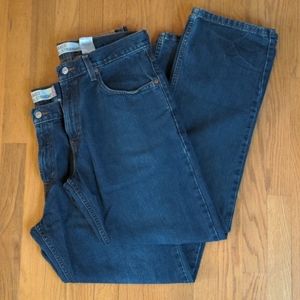 Lot of 2 Levi's Men's Jeans 559 Relaxed Straight